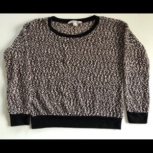 Pink and Black sweater